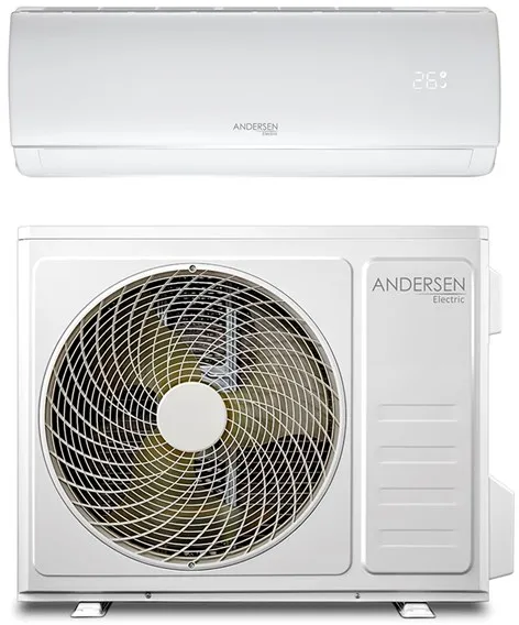 Andersen Electric AE 12000 bomba de calor aire/aire con WiFi, 3,8 kW, 5-72 m², blanco