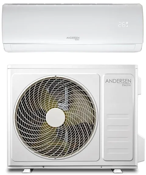 Andersen Electric AE 18000 bomba de calor aire/aire con WiFi, 6 kW, 5-135 m², blanco